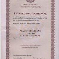 ZG-2000/0.7 Zaginarka Ręczna do blachy - świadectwo ochronne